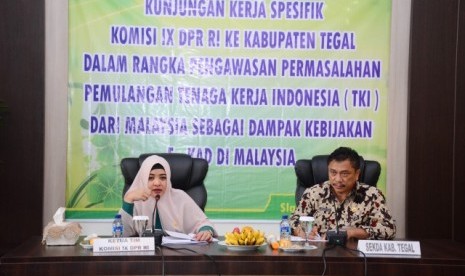 Kunjungan spesifik Komisi IX DPR RI ke Tegal, Jawa Tengah.