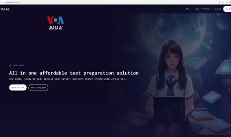 Kursus Bahasa Inggris Online yang dikembangkan mahasiswa Indonesia di Amerika.