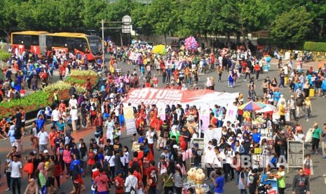 Jelang Raimuna Nasional, Kwartir Nasional Gerakan Pramuka menggelar Aksi Satu Indonesia untuk menyemarakkan dirgahayu RI ke-72.