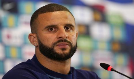 Pemain belakang Manchester City, Kyle Walker.