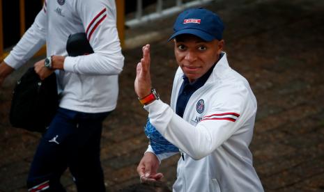 Kylian Mbappe dari Paris Saint-Germain (PSG).