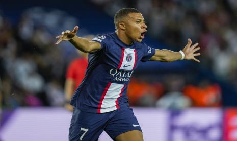 Kylian Mbappe dari Paris Saint-Germain (PSG).