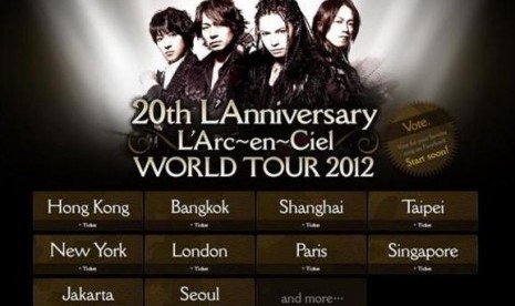 L'Arc-en-Ciel World Tour 2012