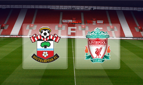 Laga antara Liverpool kontra Southampton.