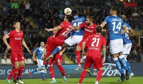 Laga Brescia melawan Fiorentina  di Stadion Mario Rigamonti, Brescia, Selasa (22/10) dini hari WIB.