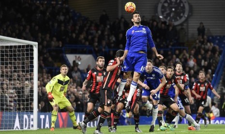 Laga Liga Primer, Chelsea melawan Bournemouth pada 5 Desember 2015. Kedua tim kembali berlaga pada Boxing Day, besok.