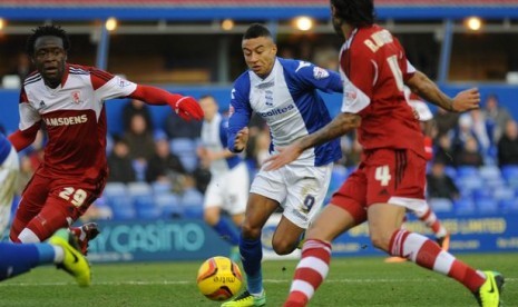 Laga Middlesbrough melawan Birmingham City.