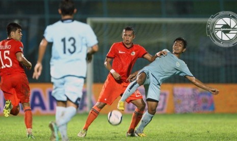 Laga Persija Jakarta Vs Persela Lamongan.