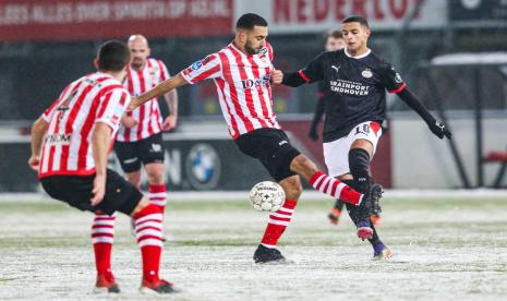 Laga Sparta Rotterdam Vs PSV Eindhoven di Stadion Sparta, Ahad (17/1) WIB.