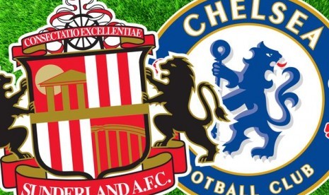 Laga Sunderland versus Chelsea.