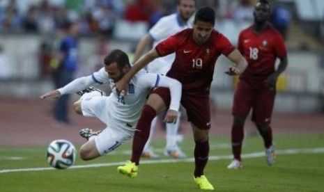 Laga Uji Coba Portugal vs Yunani