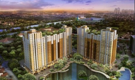 Lagoon Apartement tower I Bekasi. 