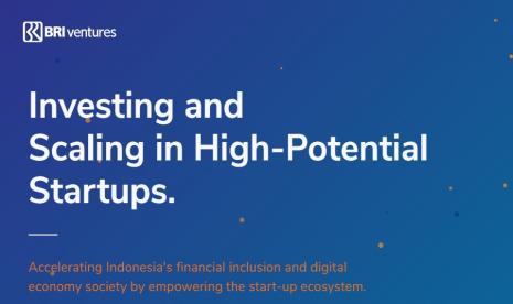 Laman resmi PT BRI Ventura Investama (BRI Ventures).  BRI Ventures meluncurkan Dana Ventura Sembrani Nusantara yang memberi kemudahan akses modal kepada startup Tanah Air.