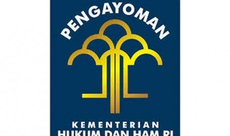 Lambang Kementerian Hukum dan HAM(Ilustrasi).