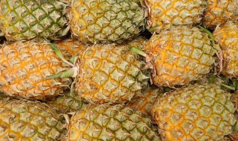 Lampung is the country's largest exporter of canned pineapple mainly to Spain averaging 167,018 tons per year. (Illustration)