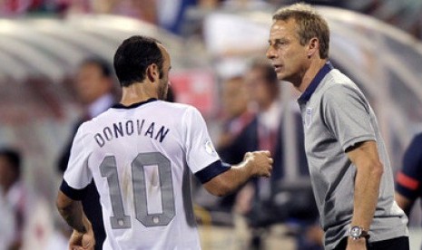 Landon Donovan dan Juergen Klinsmann.