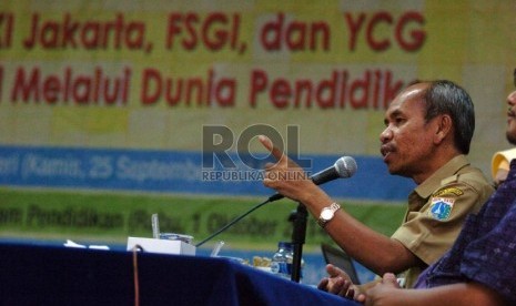 Lasro Marbun, mantan kepala Dinas Pendidikan DKI Jakarta.