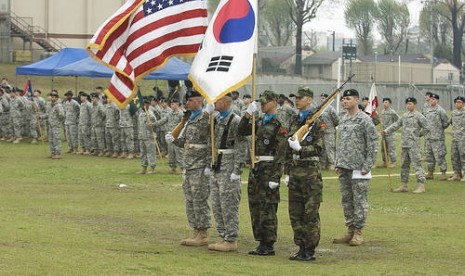 Latihan militer bersama Amerika Serikat dan Korea Selatan