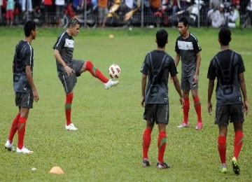 Latihan timnas