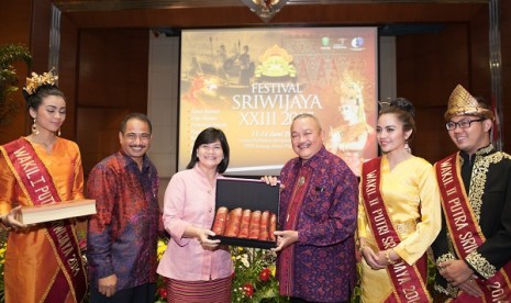 Launching Festival Sriwijaya 2015 di Balairung Soesilo Soedarman 