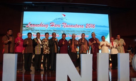 Launching Hari Nusantara di Balairung Soesilo Soedarman, Senin (22/8) malam.