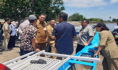 Plh. Dirjen Bina Adwil Kemendagri Amran saat melakukan kunjungan di Tidore.