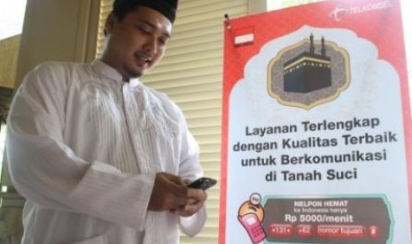 Layanan Telkomsel untuk jamaah umrah di Tanah Suci