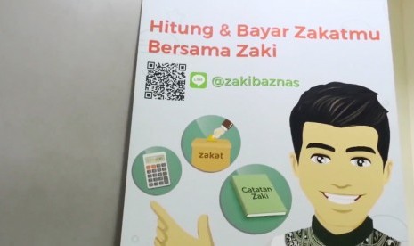 Layanan virtual zakat Baznas