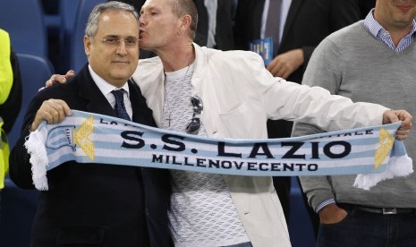 Presiden Lazio, Claudio Lotito.