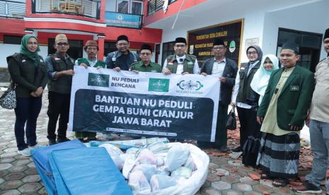 LAZISNU PBNU kembali menyalurkan bantuan untuk warga Cianjur