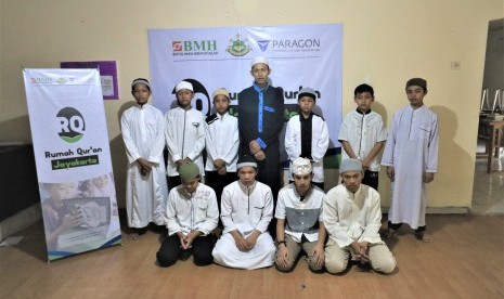 Laznas BMH bersama Paragon, mendukung program Rumah Quran Jayakarta.