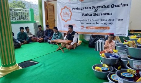 Laznas BMH menggelar peringatan Nuzulul Quran yang pertama kali diadakan di Dusun Delen, Kaloran, pedalaman Temanggung.