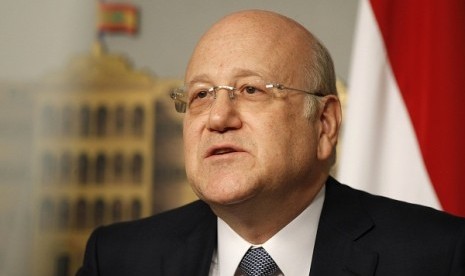 Perdana Menteri Lebanon Najib Mikati.