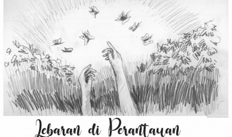 Lebaran di Perantauan (Ilustrasi cerpen)