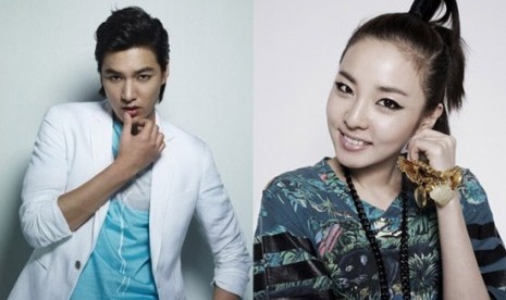 Lee Min Ho dan Sandara Park