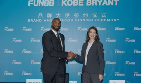 Legenda bola basket Kobe Bryant bekerja sama dengan Fun88