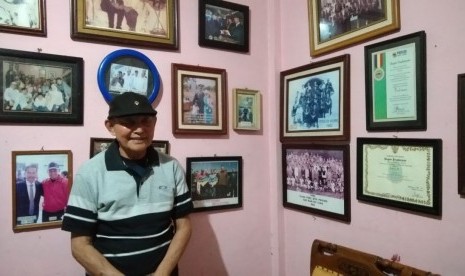 Legenda Persib era 60an, Rukman di rumahnya, Cipedes, Sukajadi, Kota Bandung.