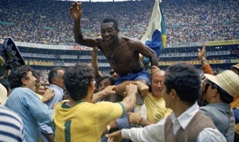 Legenda sepak bola Brasil, Pele.