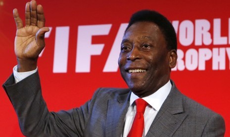 Legenda timnas Brasil, Pele. Legenda sepakbola Brasil, Pele dilaporkan meninggal dunia, Kamis (29/12/2022) waktu Sao Paulo, Brasil.