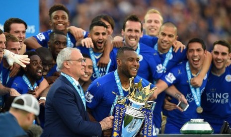 Leicester City mencatatkan sejarah di Liga Primer Inggris