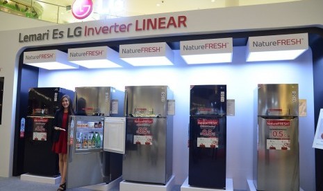 Lemari es kompresor inverter linear LG