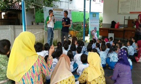 Lembaga Penanggulangan Bencana dan Perubahan Iklim Nahdlatul Ulama (LPBI NU) DKI Jakarta, menyelenggarakan Road Show Dongeng Anak NUsantara, 