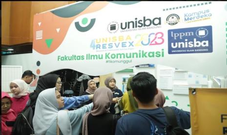 Lembaga Penelitian dan Pengabdian Kepada Masyarakat Universitas Islam Bandung (Unisba) kembali menggelar acara tahunan Research and Community Service Expo (Resvex)  yang dilaksanakan di Aula Unisba, Kamis (9/3/2023).