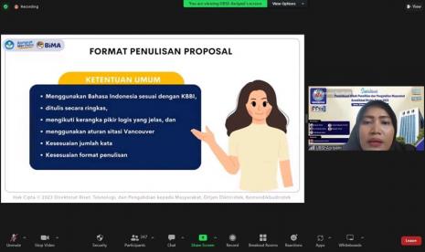 Lembaga Penelitian dan Pengabdian Masyarakat (LPPM) Kampus Digital Kreatif Universitas BSI (Bina Sarana Informatika), sukses gelar Sosialisasi Penerimaan Hibah Penelitian dan Pengabdian Masyarakat Kemendikbud Ristek Tahun 2023.