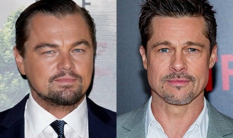 Leonardo DiCaprio dan Brad Pitt 