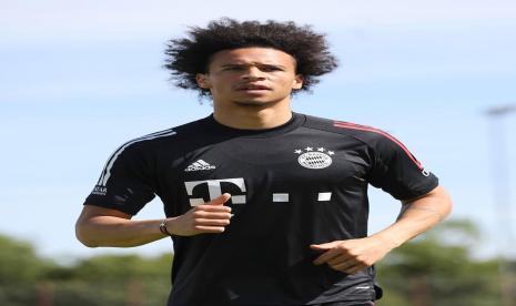 Leroy Sane berseragam Bayern 