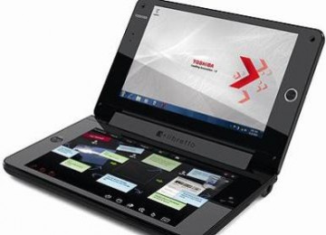 Libretto W100, mini laptop dengan dua layar sentuh dari Toshiba