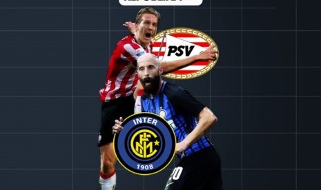 Liga Champions, Inter Milan vs PSV Eindhoven.