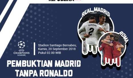 Liga Champions, Real Madrid vs AS Roma