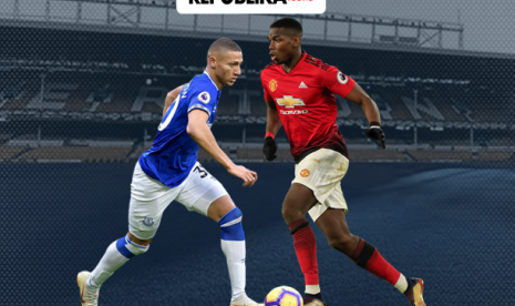 Liga Inggris, Everton vs Manchester United.